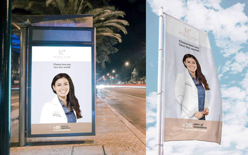 Dr. Mona Saleh - Visual Identity