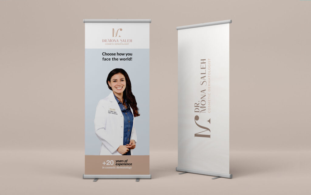 Dr. Mona Saleh - Visual Identity