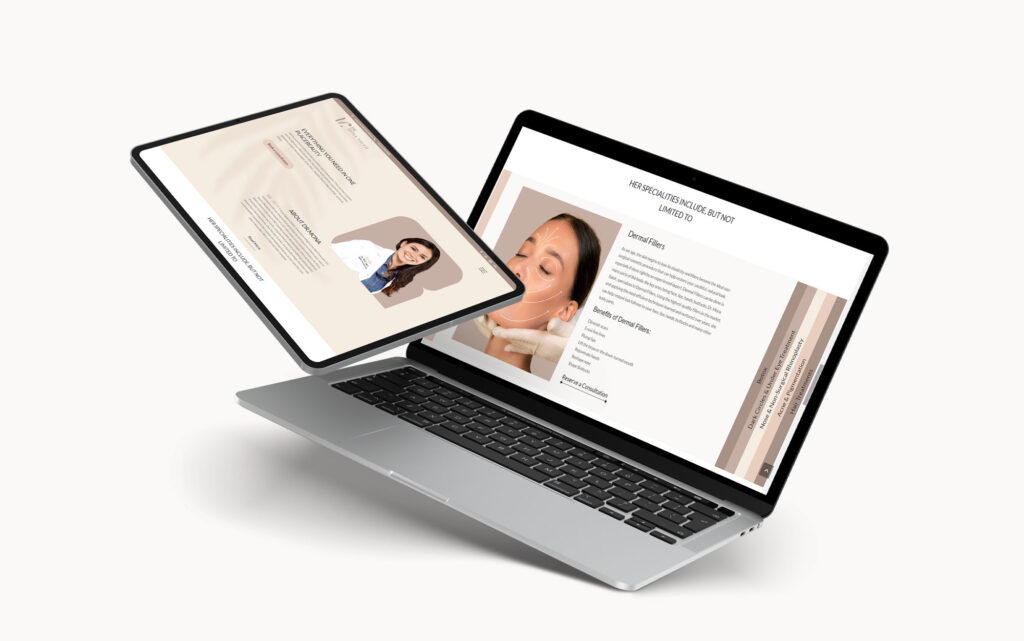 Dr. Mona Saleh - Landing Page