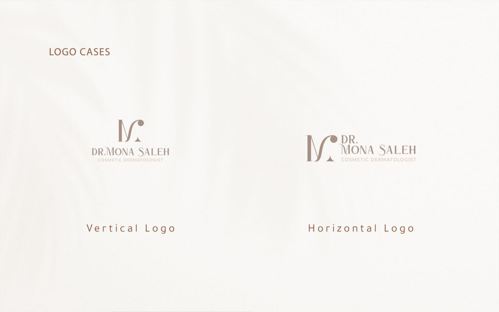 Dr. Mona Saleh - Visual Identity