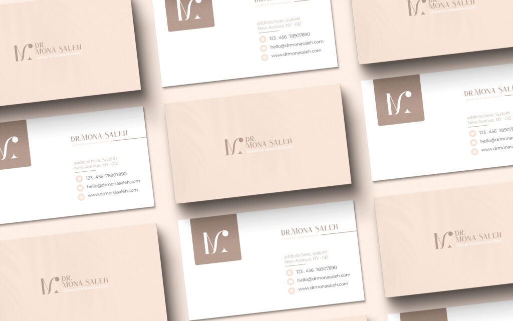Dr. Mona Saleh - Visual Identity