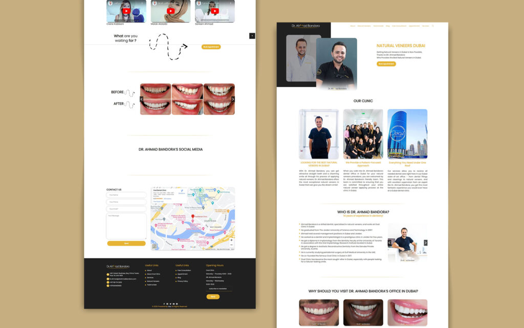Dr. Ahmad Bandora - Web Development
