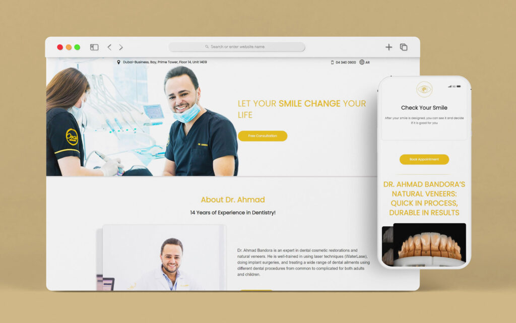 Dr. Ahmad Bandora - Web Development