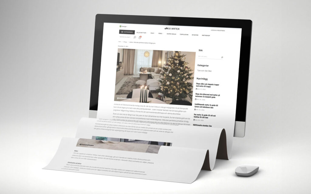 Multilingual SEO strategy and keyword optimization in Swedish and Arabic for SE Mattor